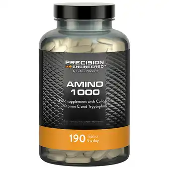 Holland & Barrett Precision Engineered Amino 1000 Collageen, Vitamine C & Tryptofaan - 190 tabletten aanbieding