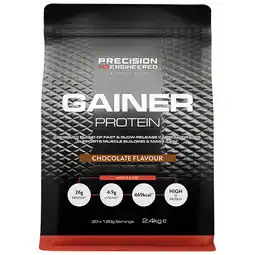 Holland & Barrett Precision Engineered Gainer Protein Chocolade - 2,4kg aanbieding