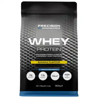 Holland & Barrett Precision Engineered Whey Protein Banana - 900g aanbieding