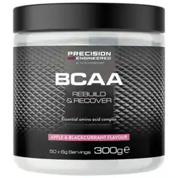 Holland & Barrett Precision Engineered BCAA Appel & Zwarte Bes - 300g aanbieding