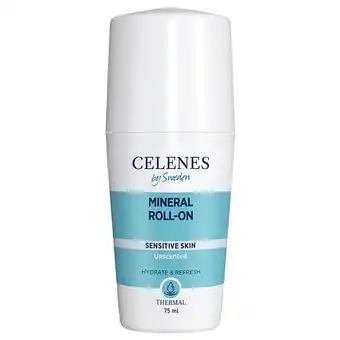 Holland & Barrett Celenes Thermal Deodorant Roll-on Ongeparfumeerd - 75ml aanbieding