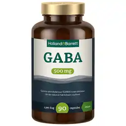 Holland & Barrett Holland & Barrett GABA 500mg - 90 capsules aanbieding