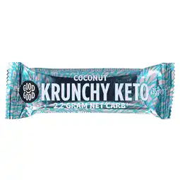 Holland & Barrett Good Good Krunchy Keto Reep Coconut - 35g aanbieding