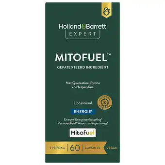 Holland & Barrett Holland & Barrett Expert Mitofuel Liposomaal - 60 capsules aanbieding