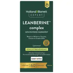 Holland & Barrett Holland & Barrett Expert LEANBERINE Complex Gewichtsbeheersing* Liposomaal - 60 capsules aanbieding