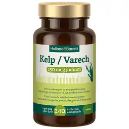 Holland & Barrett Holland & Barrett Kelp 150mcg Jodium - 240 tabletten aanbieding