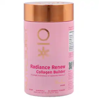 Holland & Barrett Nutriburst Radiance Renew Collagen Builder + Bèta-caroteen - 60 gummies aanbieding