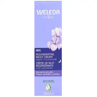 Holland & Barrett Weleda Iris Regenererende Nachtcrème - 30ml aanbieding