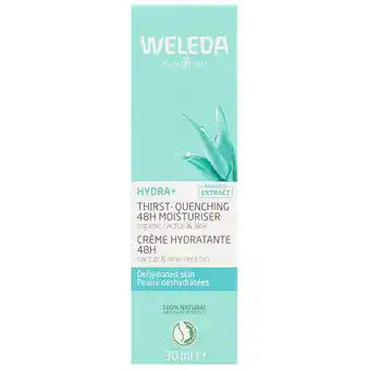 Holland & Barrett Weleda Hydra+ 48H Hydraterende Gezichtscrème - 30ml aanbieding