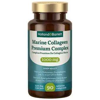 Holland & Barrett Holland & Barrett Marine Collageen Premium Complex 1000mg - 90 tabletten aanbieding