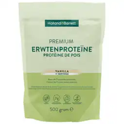 Holland & Barrett Holland & Barrett Premium Erwtenproteïne Vanille – 500g aanbieding