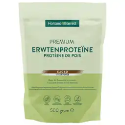 Holland & Barrett Holland & Barrett Premium Erwtenproteïne Cacao – 500g aanbieding