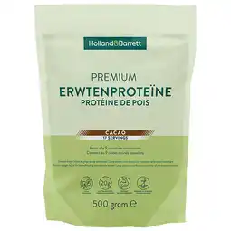 Holland & Barrett Holland & Barrett Premium Erwtenproteïne Cacao – 500g aanbieding