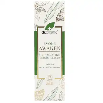 Holland & Barrett Dr. Organic Evoke Awaken Face Serum - 30ml aanbieding