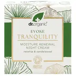 Holland & Barrett Dr. Organic Evoke Tranquility Night Cream - 50ml aanbieding