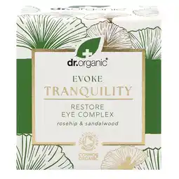 Holland & Barrett Dr. Organic Evoke Tranquility Eye Cream - 10ml aanbieding