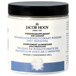 Holland & Barrett Jacob Hooy Magnesiumbisglycinaat Poeder met Inositol - 140g aanbieding