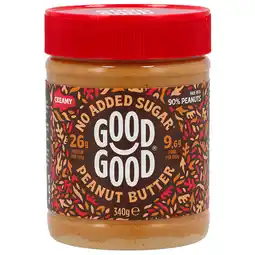 Holland & Barrett Good Good Pindakaas Creamy - 340g aanbieding