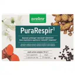 Holland & Barrett Purasana PuraRespir 10-in-1 - 30 capsules aanbieding