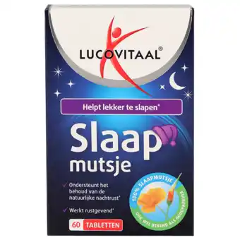 Holland & Barrett Lucovitaal Slaapmutsje - 60 tabletten aanbieding