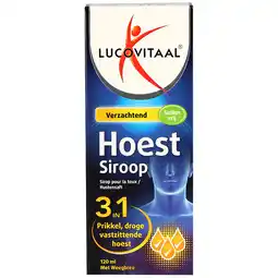 Holland & Barrett Lucovitaal Hoestsiroop 3 in 1 - 120ml aanbieding