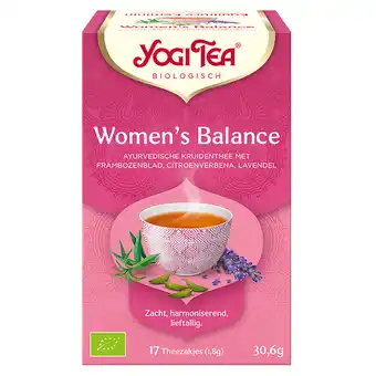 Holland & Barrett Yogi Tea Womens Balance Bio - 17 theezakjes aanbieding