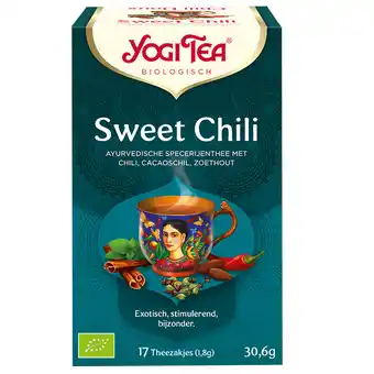 Holland & Barrett Yogi Tea Sweet Chili Bio (17 Theezakjes) aanbieding