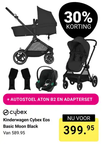 Van Asten BabySuperstore Kinderwagen Cybex Eos Basic Moon Black aanbieding