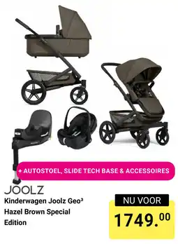 Van Asten BabySuperstore Kinderwagen Joolz Geo³ Hazel Brown Special Edition aanbieding