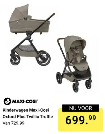 Van Asten BabySuperstore Kinderwagen Maxi Cosi Oxford Plus Twillic Truffle aanbieding