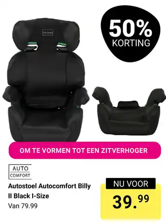 Van Asten BabySuperstore Autostoel Autocomfort Billy II Black I Size aanbieding