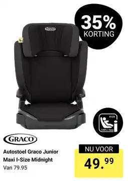 Van Asten BabySuperstore Autostoel Graco Junior Maxi I Size Midnight aanbieding