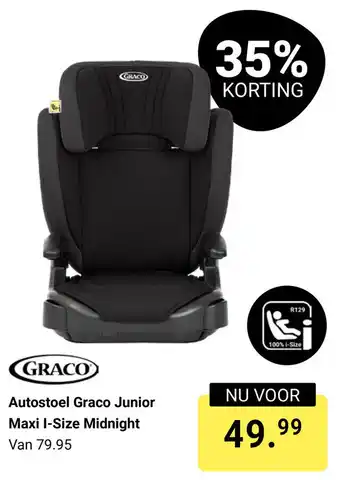 Van Asten BabySuperstore Autostoel Graco Junior Maxi I Size Midnight aanbieding