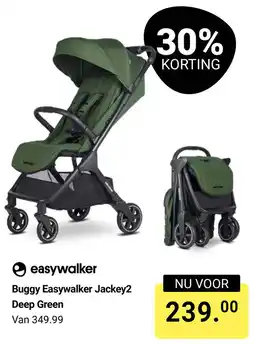 Van Asten BabySuperstore Buggy Easywalker Jackey2 Deep Green aanbieding