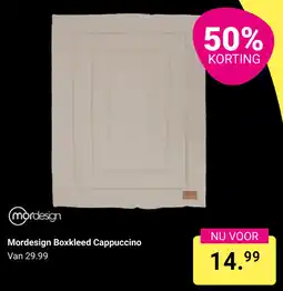 Van Asten BabySuperstore Mordesign Boxkleed Cappuccino aanbieding