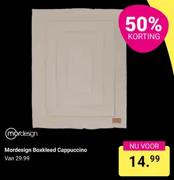 Van Asten BabySuperstore Mordesign Boxkleed Cappuccino aanbieding