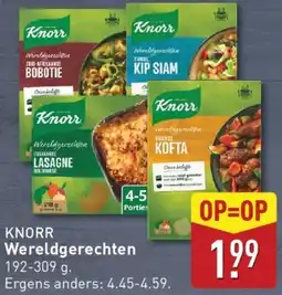 ALDI Wereldgerechten aanbieding