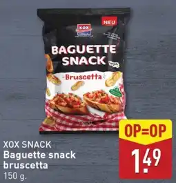 ALDI Baguette snack bruscetta aanbieding