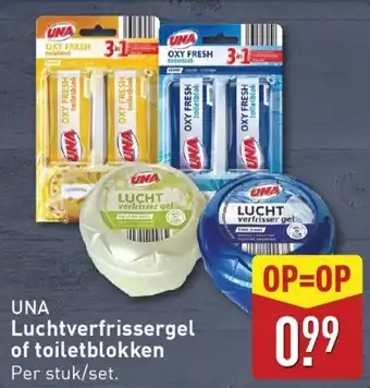 ALDI Luchtverfrissergel of toiletblokken aanbieding