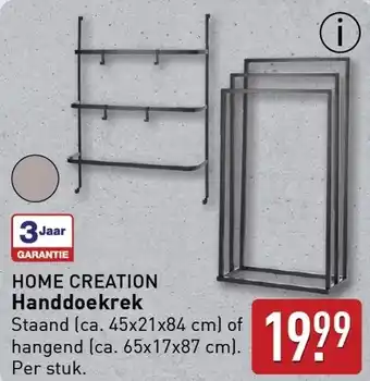 ALDI Handdoekrek aanbieding