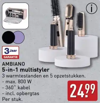 ALDI Ambiano 5 in 1 multistyler aanbieding