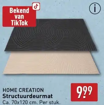 ALDI Structuurdeurmat aanbieding