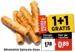 Vomar Voordeelmarkt Börekstick Spinazie Kaas aanbieding