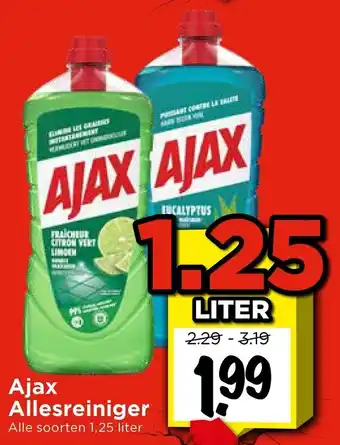 Vomar Voordeelmarkt Ajax Allesreiniger aanbieding