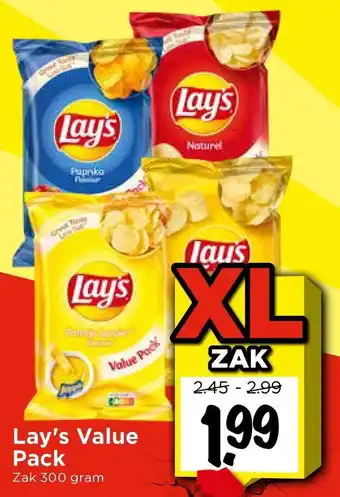 Vomar Voordeelmarkt Lay's Value Pack aanbieding