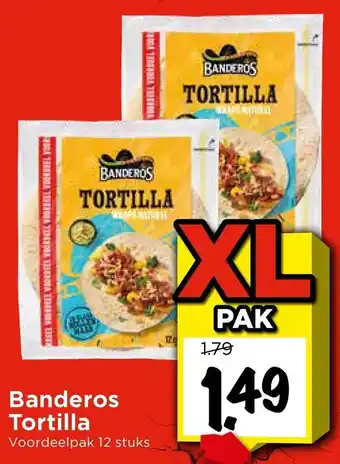 Vomar Voordeelmarkt Banderos Tortilla aanbieding