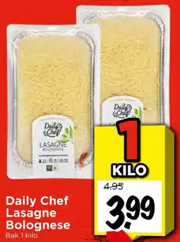 Vomar Voordeelmarkt Daily Chef Lasagne Bolognese aanbieding