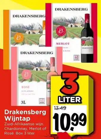 Vomar Voordeelmarkt Drakensberg Wijntap aanbieding