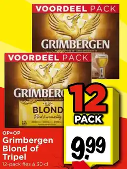 Vomar Voordeelmarkt Grimbergen Blond of Tripel aanbieding