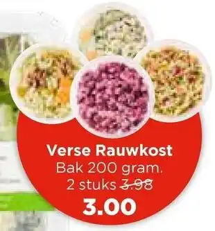 Vomar Voordeelmarkt Verse Rauwkost aanbieding